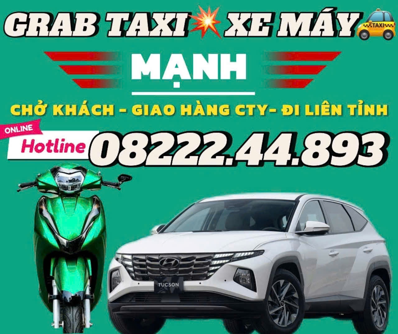 Dịch Vụ Grab Xe Ôm Bàu Năng Dương Minh Châu ☎️ 0822244893