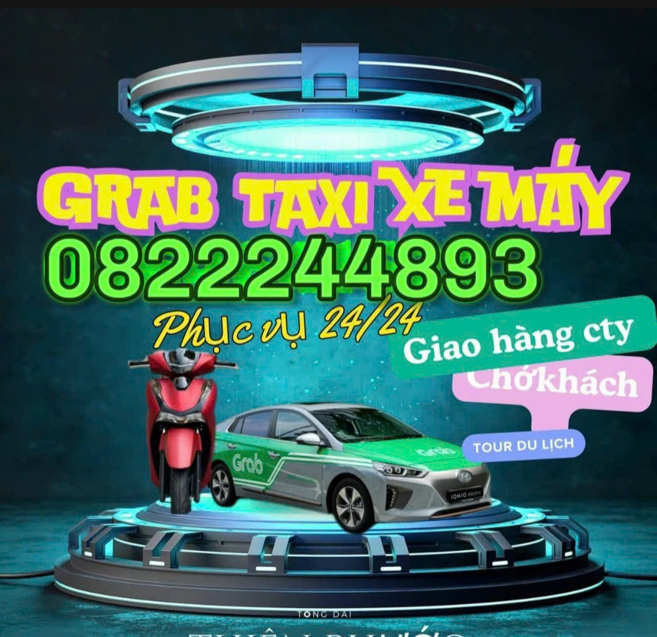 XE ÔM GRAB LỘC AN LONG THÀNH