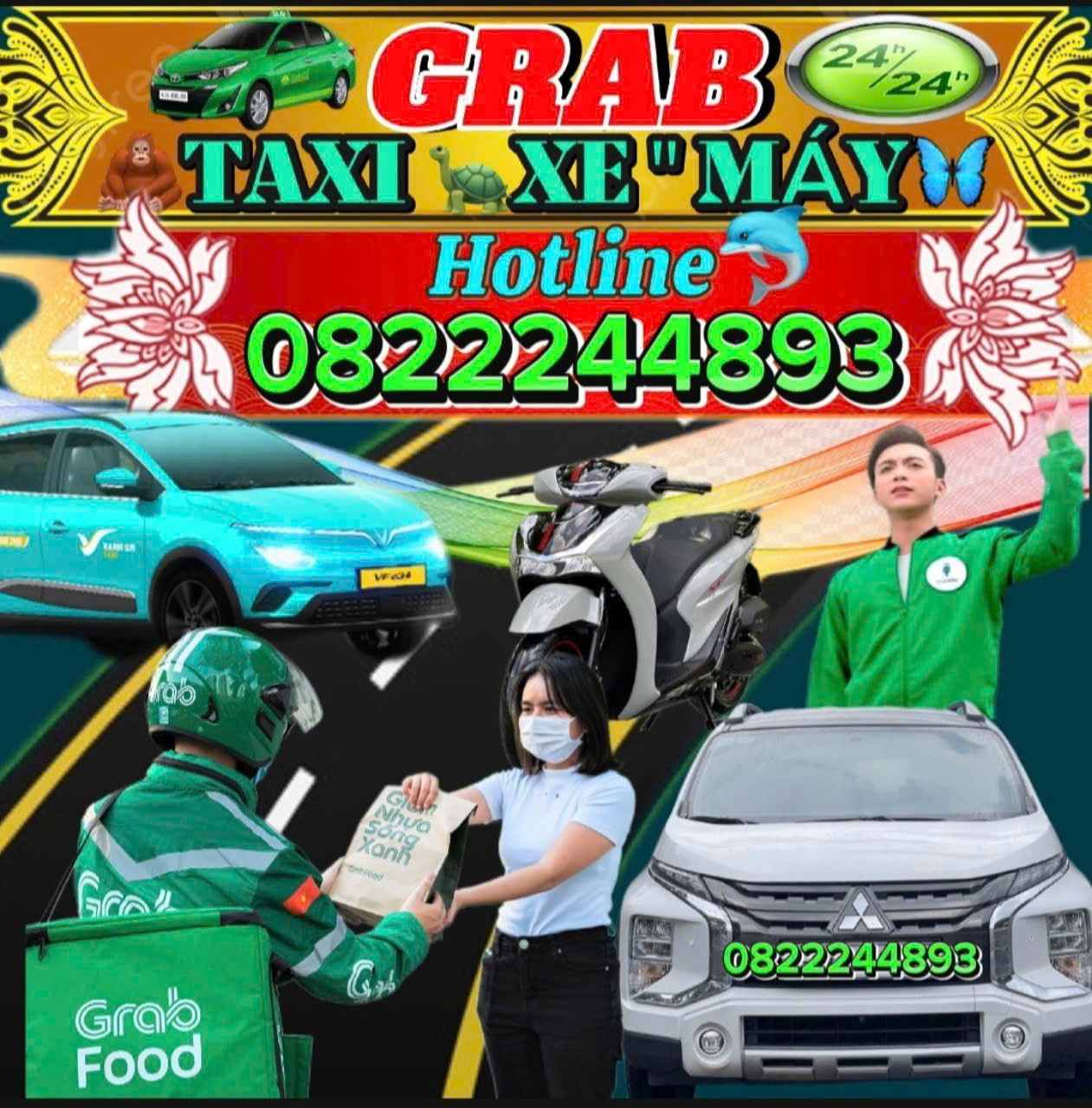 XE ÔM GRAB PHƯỚC AN NHƠN TRẠCH
